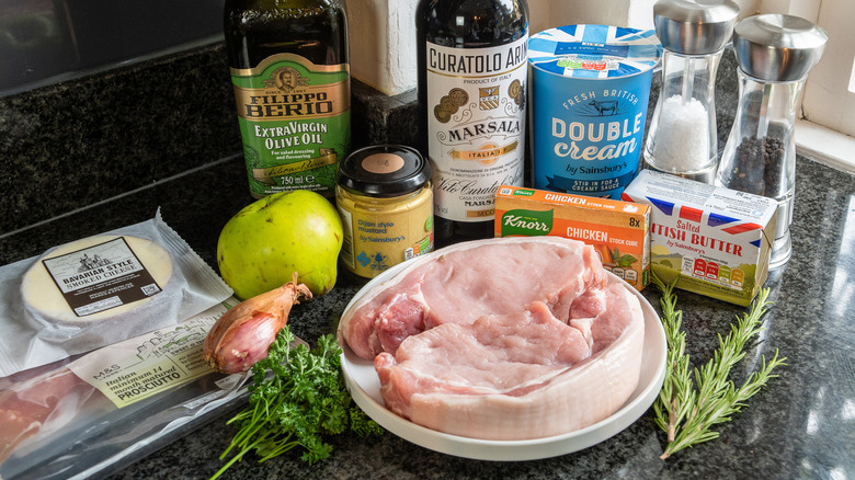 gourmet stuffed pork chops ingredients