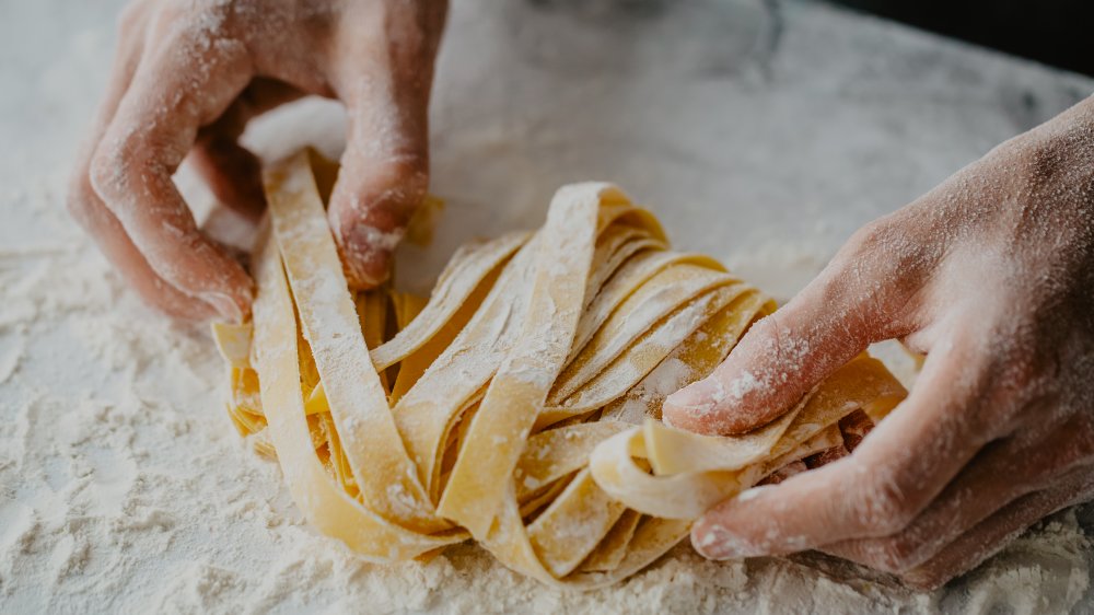 Homemade pasta