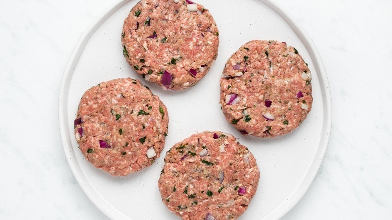 lamb burger patties