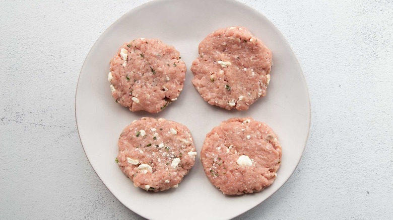 turkey patties with feta