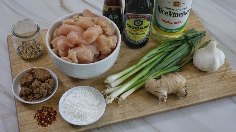 grilled sesame chicken skewer ingredients