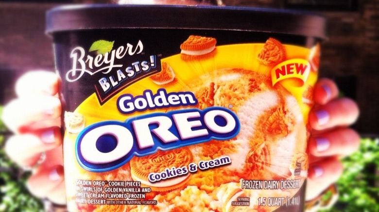 Breyers Blasts Golden Oreo 