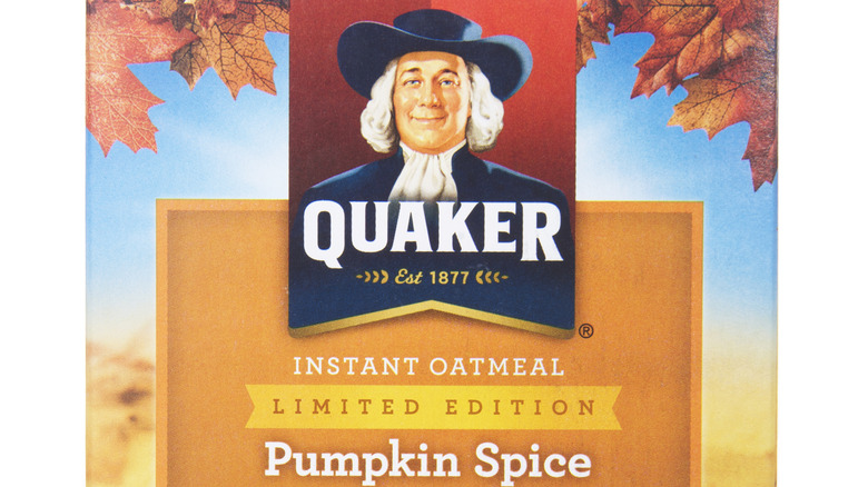 Quaker pumpkin spice oatmeal