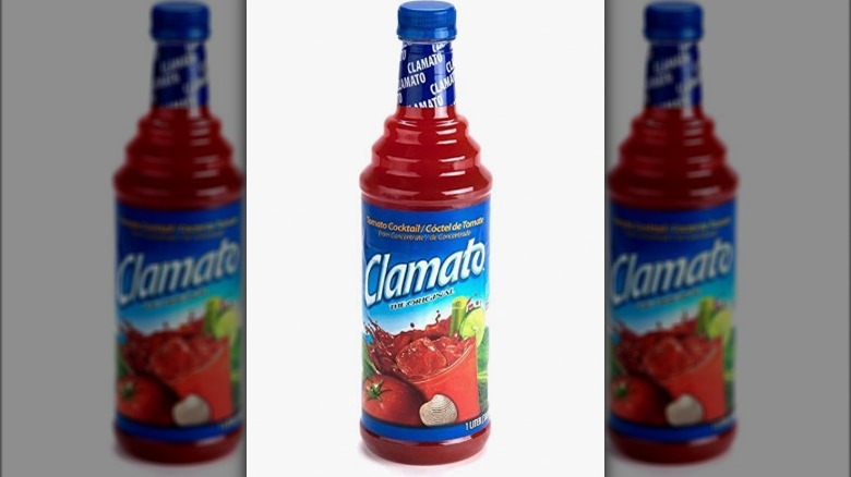 Clamato cocktail juice product