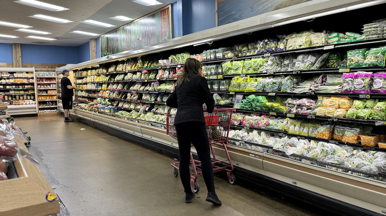 Trader Joe's produce aisle