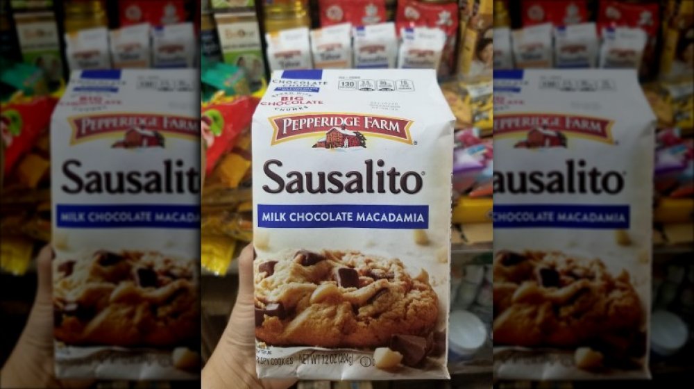 Pepperidge Farm Sausalito Milk Chocolate Macadamia chocolate chip cookies