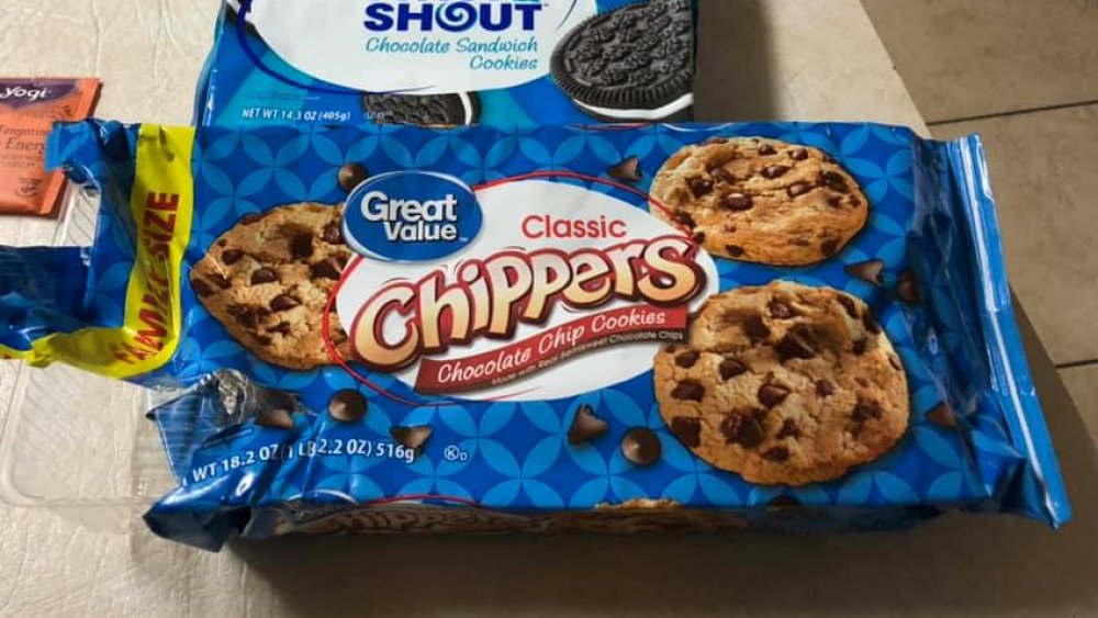 Great Value Classic Chippers chocolate chip cookies