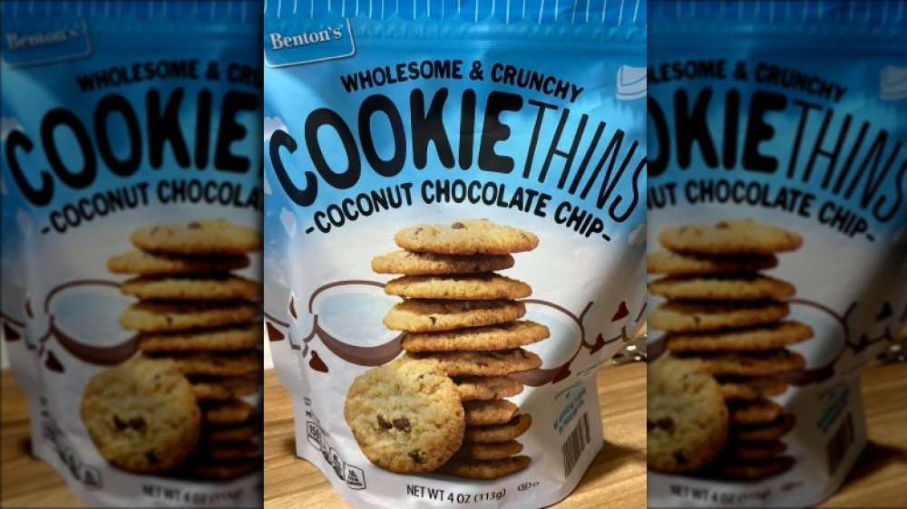 Aldi Benton's Coconut Chocolate Chip Cookie Thins