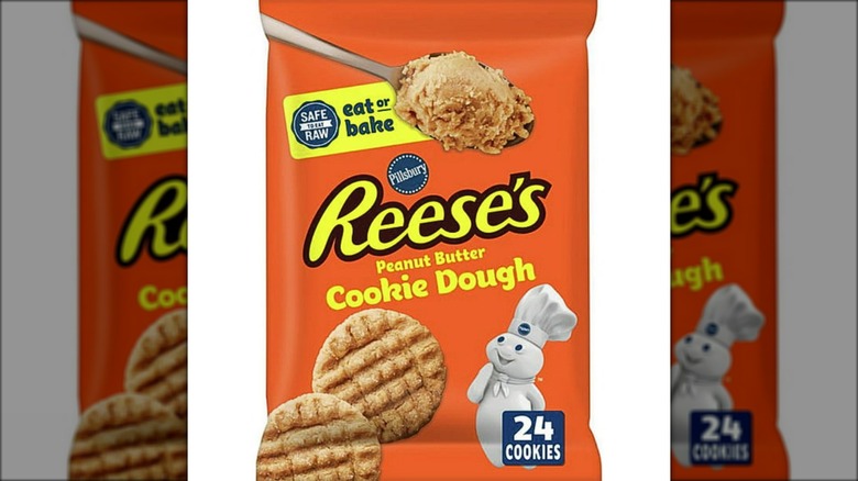 peanut butter cookie dough package