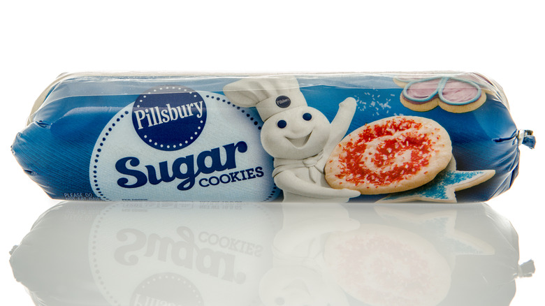 pillsbury sugar cookie dough roll