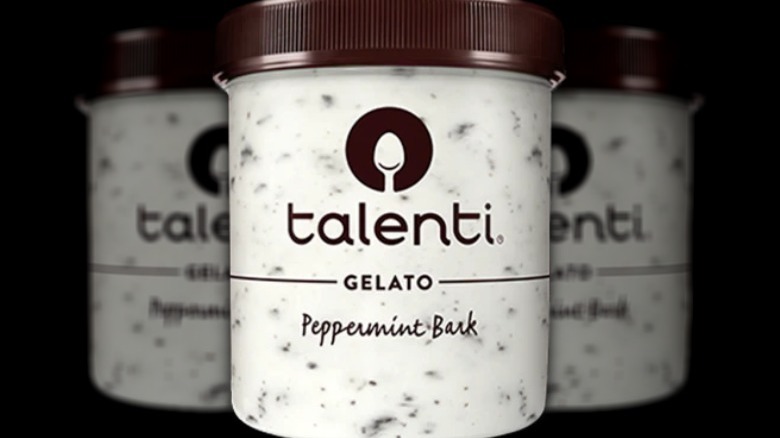 Talenti gelato peppermint bark