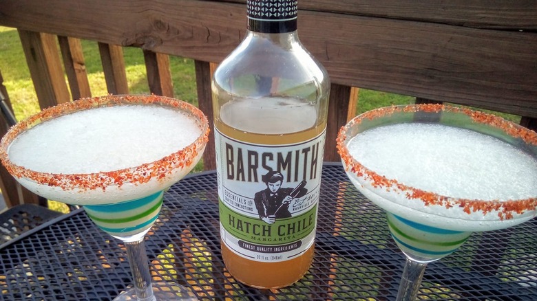 Barsmith Hatch Chile Margarita Mix and cocktails