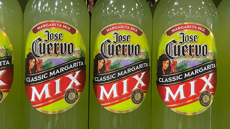 Jose Cuervo classic Margarita Mix bottles