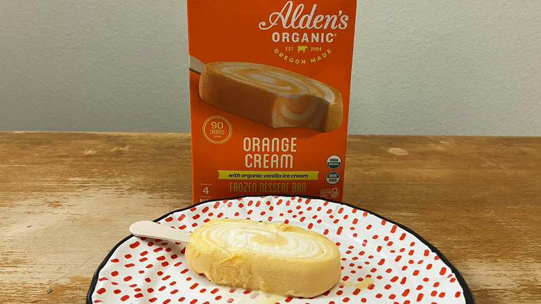 alden's organic creamsicle with box