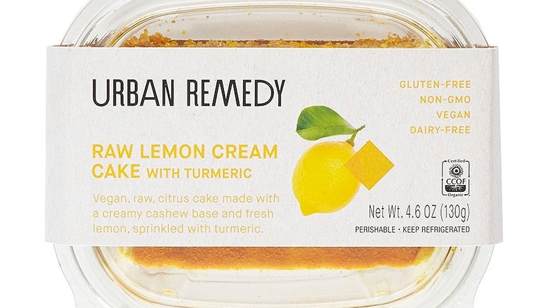 Urban Remedy Raw Lemon Cream Cake