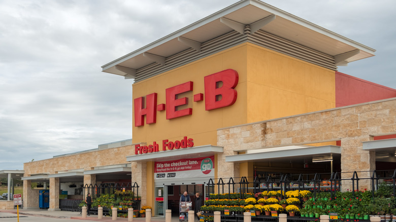 H-E-B storefront in Texas