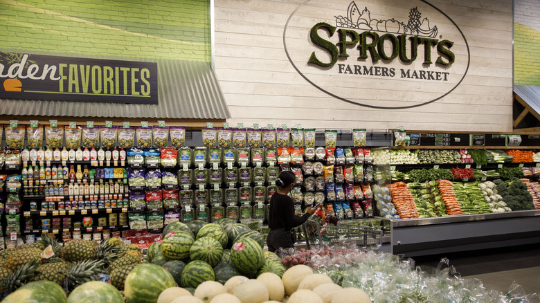 The produce section of Sprouts Farmers Market