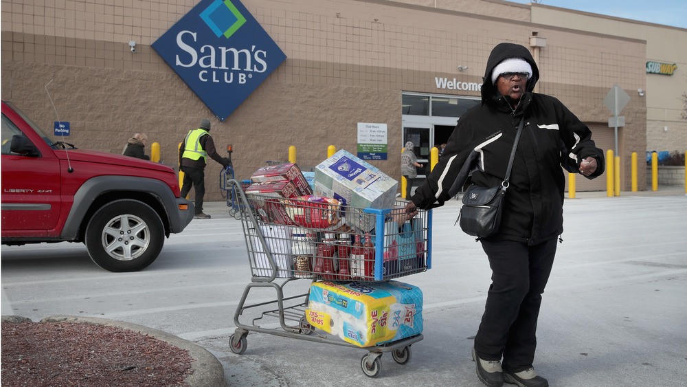 Sam's Club grocery store