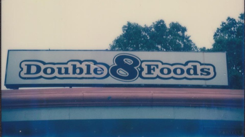 Double 8 Foods store sign