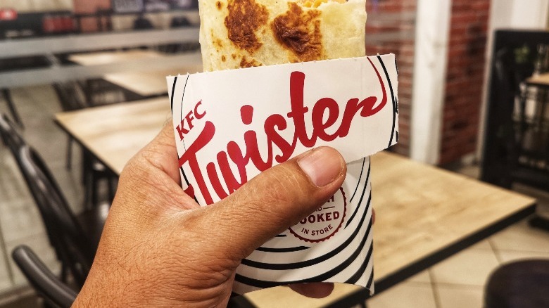 KFC Twister wrap