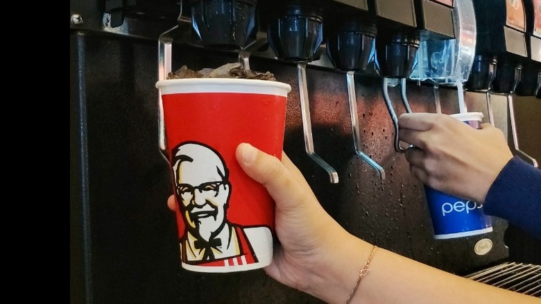 KFC ice dispenser