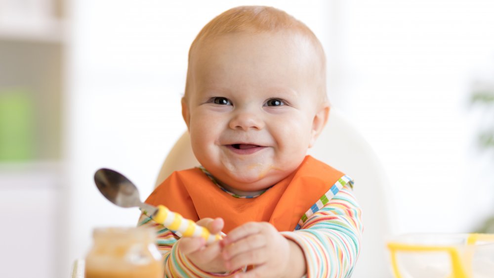 glass in baby food