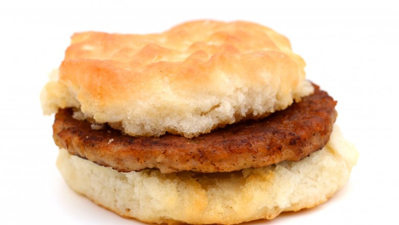 sausage biscuit