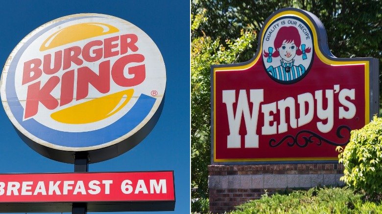 burger king and wendy's
