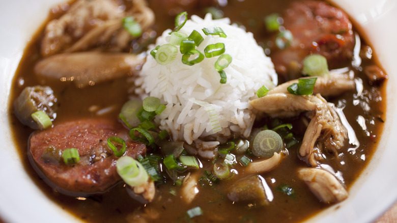 gumbo with rice