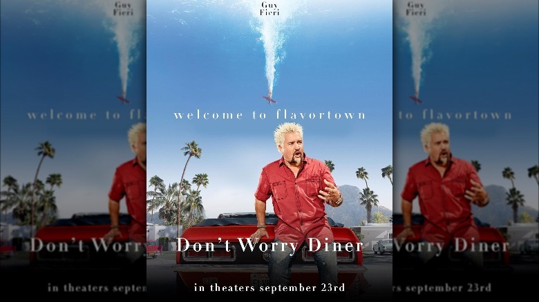 "Don't Worry Diner" parody poster