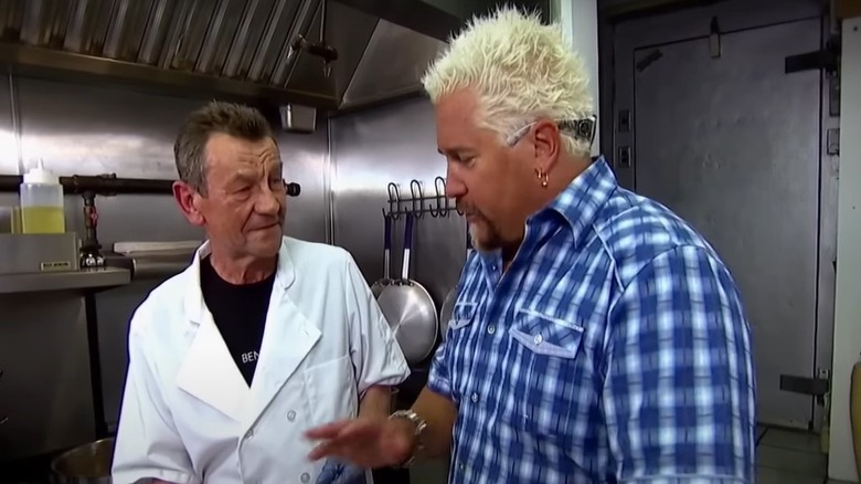 Fieri with Cafe Polonia owner Teddy Barcikowski