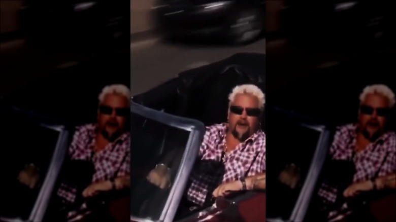 Guy Fieri in "Batguy" parody clip