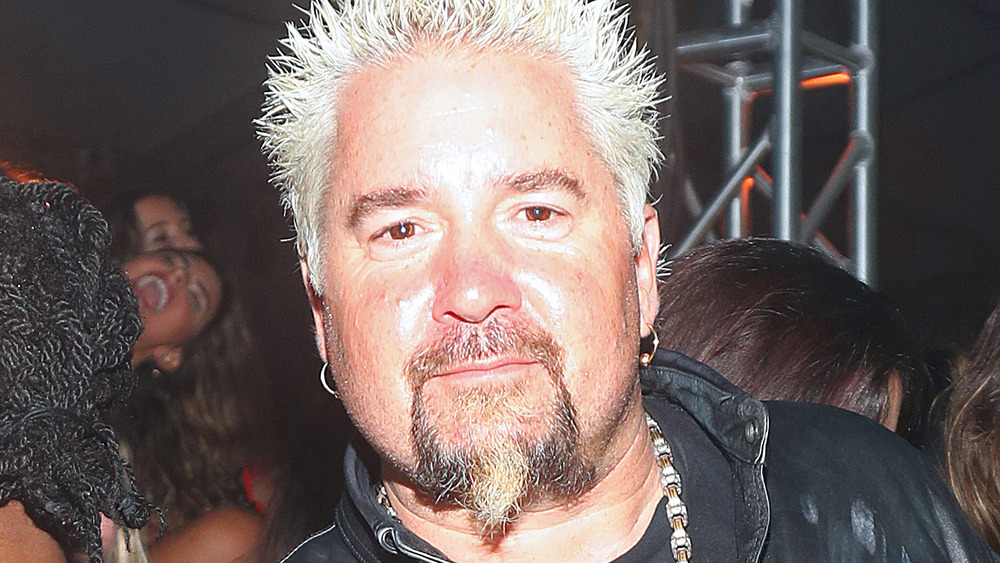 Guy Fieri at a party