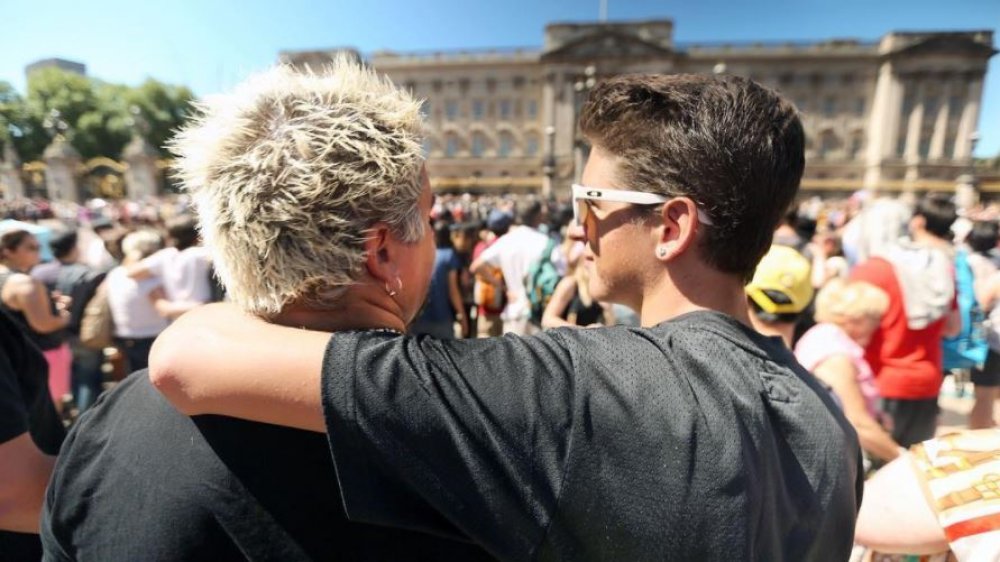 Guy Fieri's son Hunter and Guy in Europe