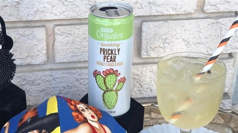 HEB Organics prickly pear beverage 