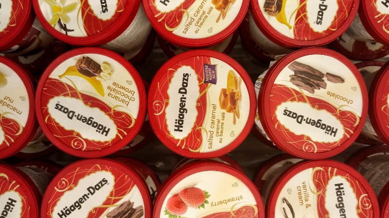 Haagen-Dazs lids