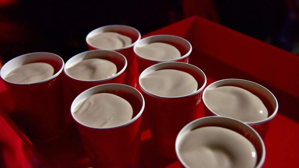 Tray of Wendy's frostys