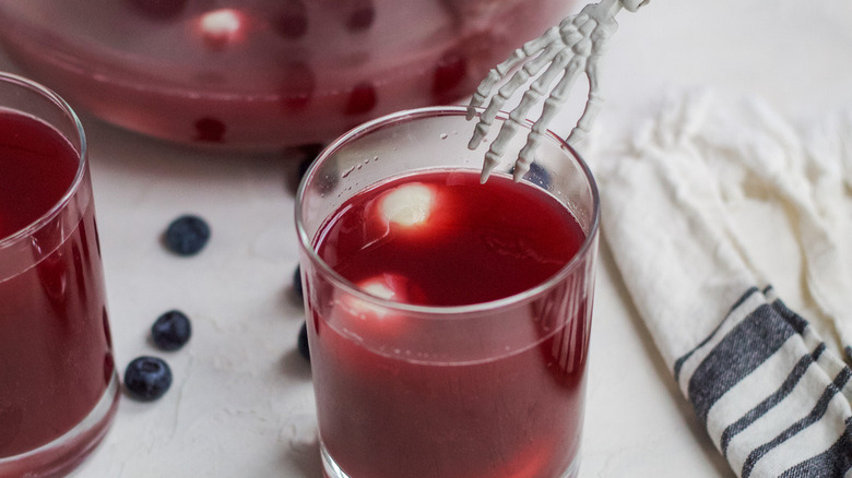 eyeball punch in glass