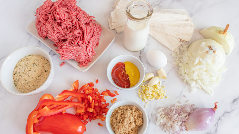 ingredients for meatloaf