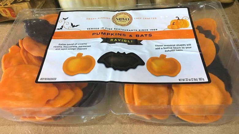 Costco Halloween-themed ravioli