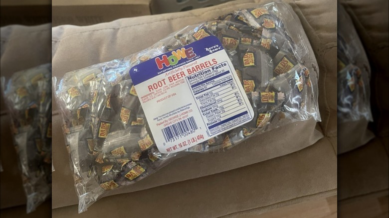 Root Beer Barrels bag