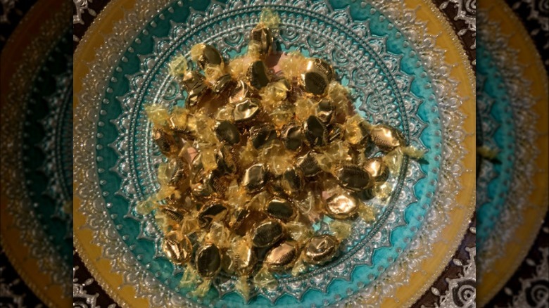 Werther's candies in decorative bowl