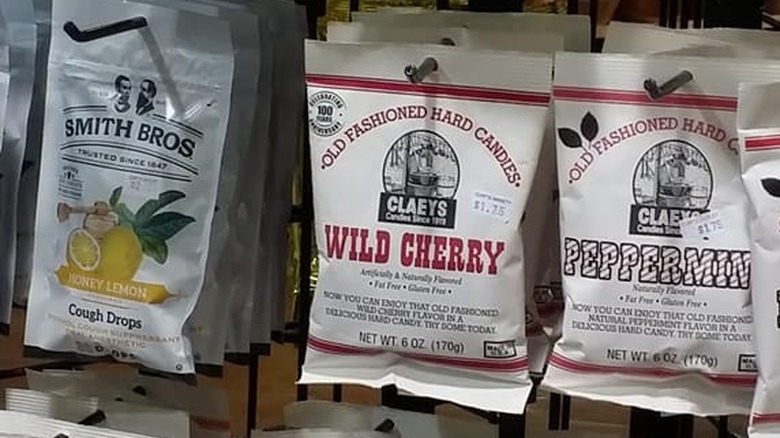 Claeys wild cherry candy bags