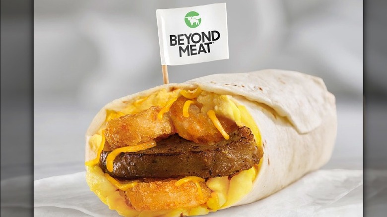 Beyond Meat burrito