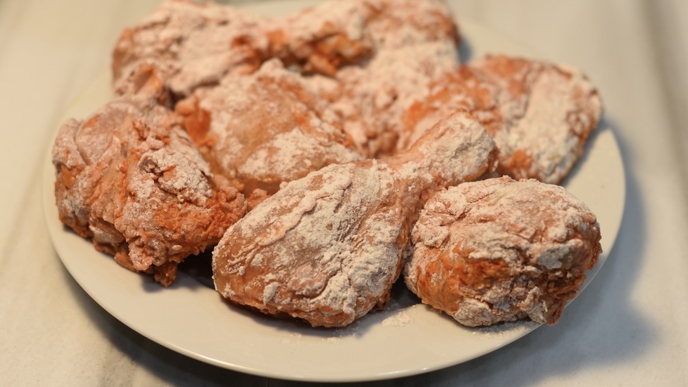 tahini fried chicken