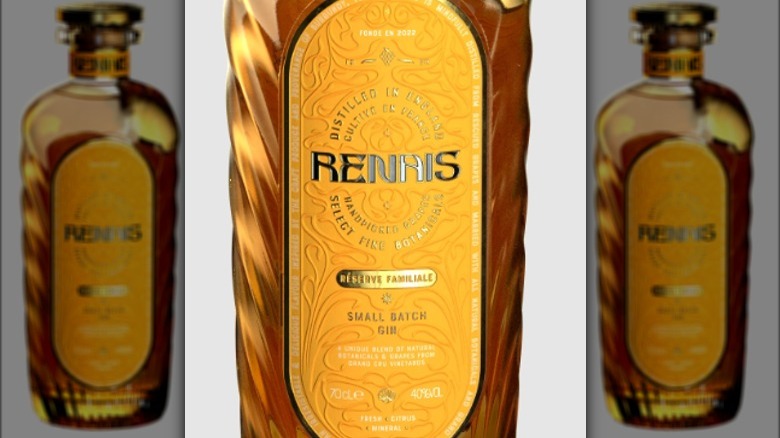 bottle of renais gin