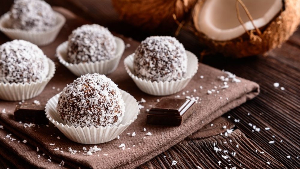 Chocolate and avocado truffles