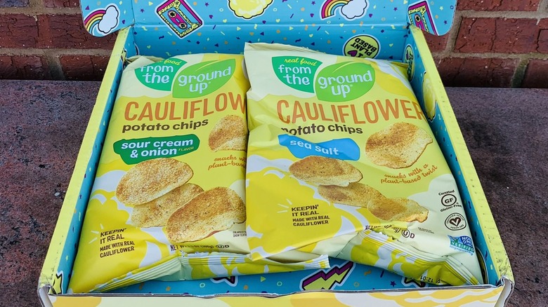 From the Ground Up Cauliflower Tortilla Chips Sea Salt