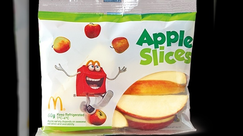 McDonald's apple slices