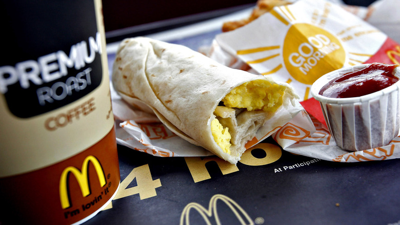 McDonald's Sausage Burrito